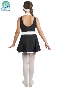 ABITO DA BALLO LATINO BAMBINA NERO